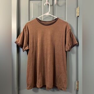 GAP Woman’s Brown Ringer Short Sleeve Tee